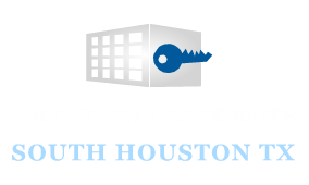 logo commercial locksmith south houston tx